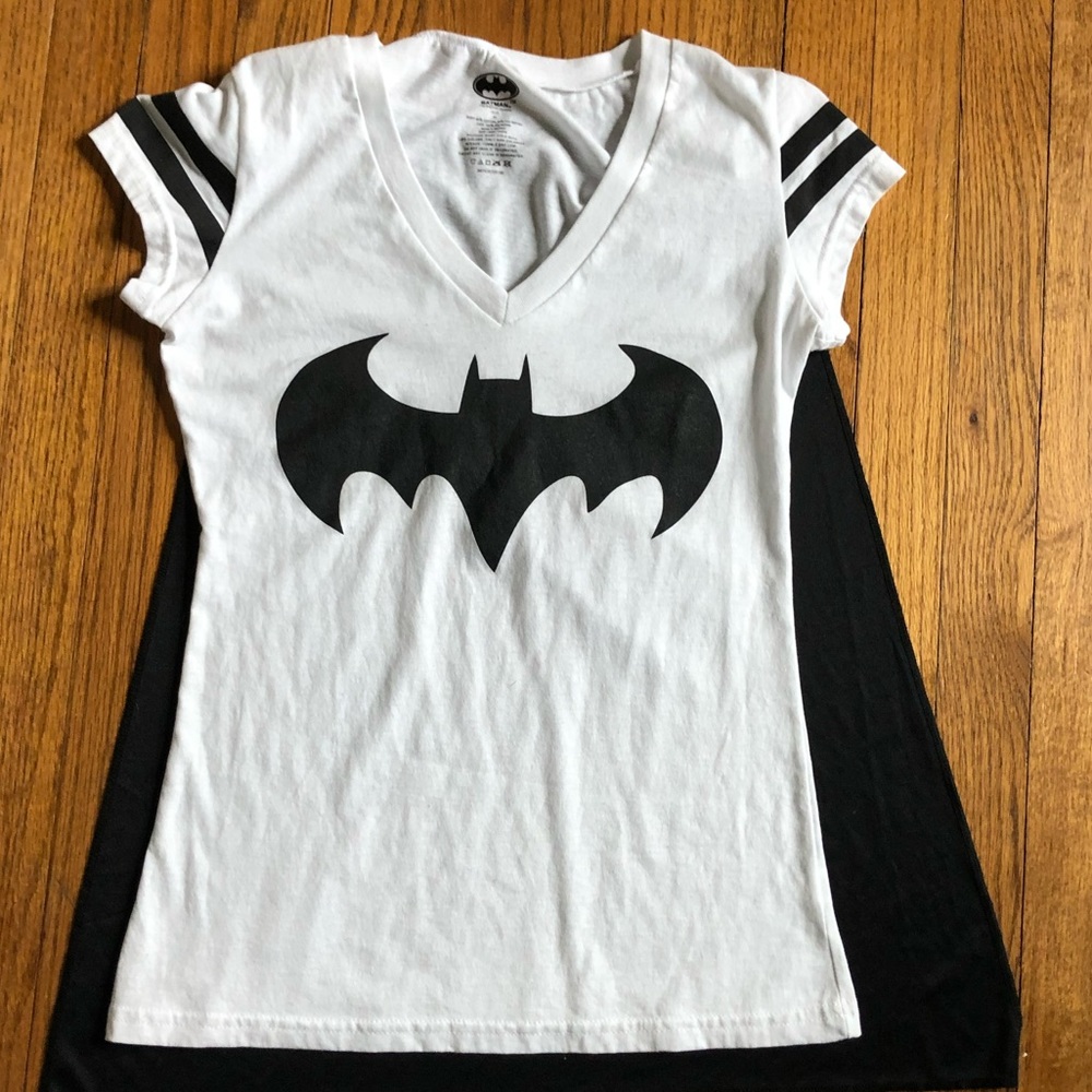NWOT Batman Logo Shirt with Cape